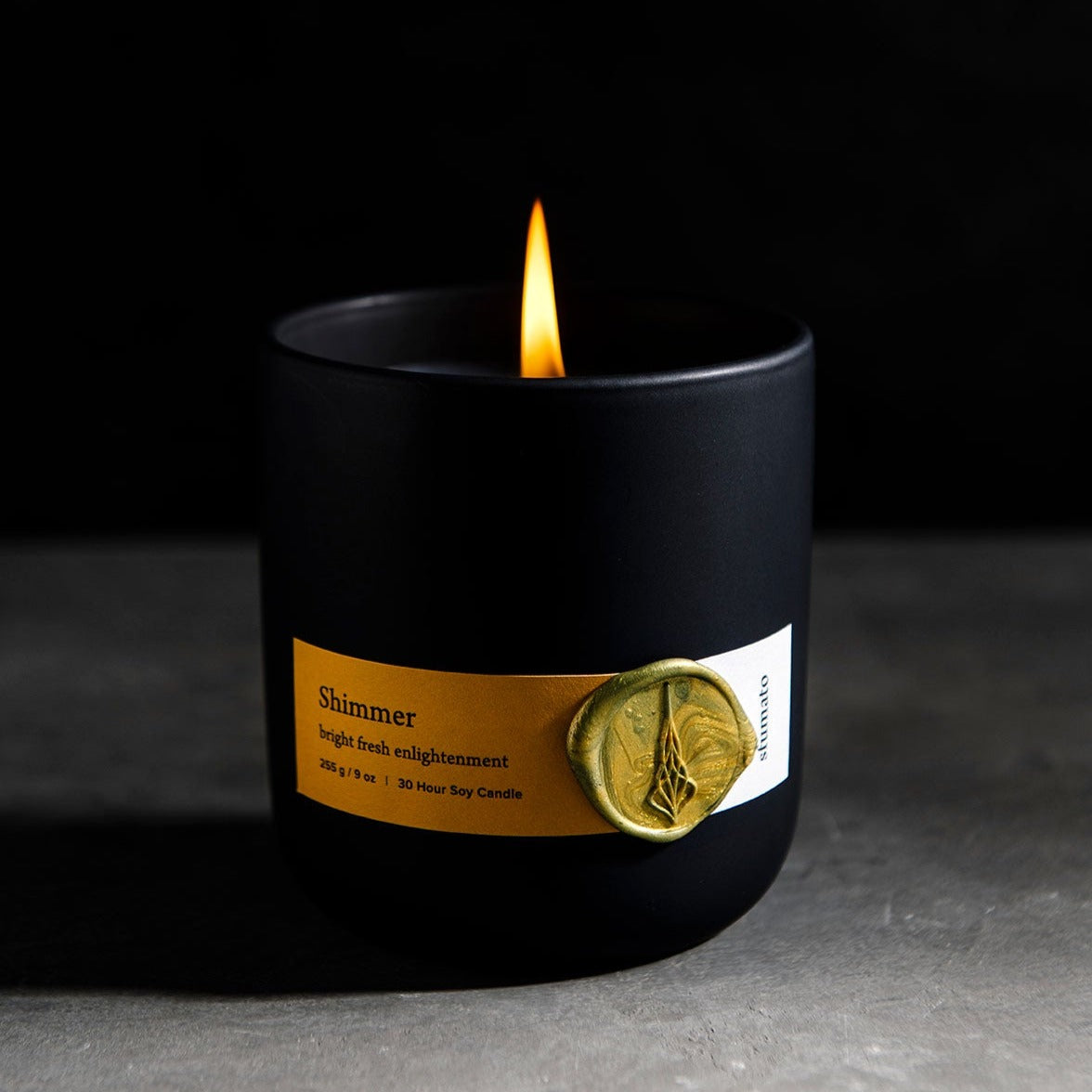 Shimmer Natural Candle